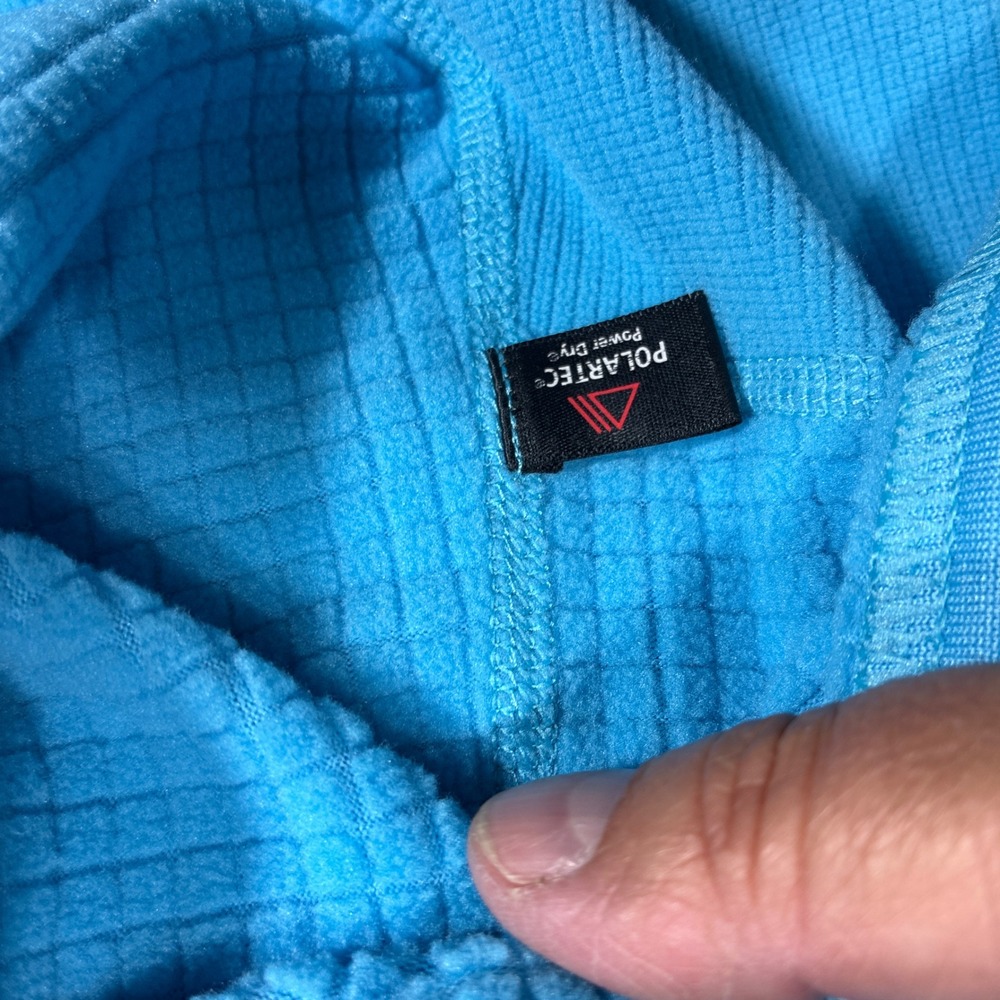 Patagonia R1 Hoody Women Small Blue Quarter Zip Pullover Climbing Gorpcore Camp - Picture 4 of 11